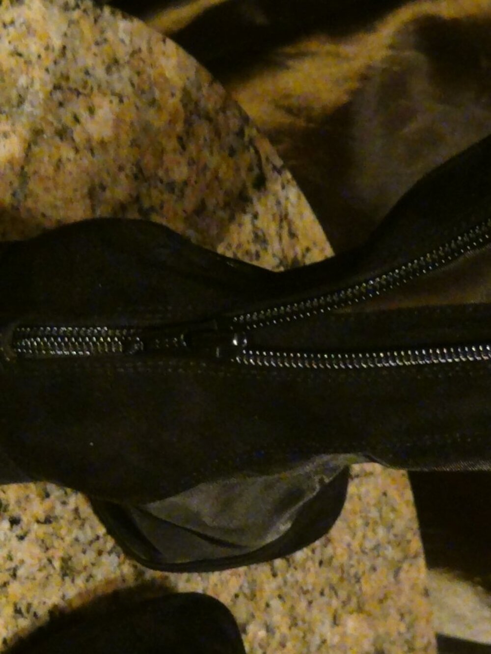 Women’s Celaena Mid-calf 1.75" Heel See-thru Boots Size 9 Black A New Day - Picture 12 of 13